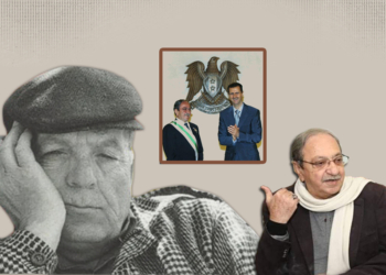 الماغوط مات رصيناً وبقي دريد لحام مِكْثَاراً في لقْلَقَتة للأسد 