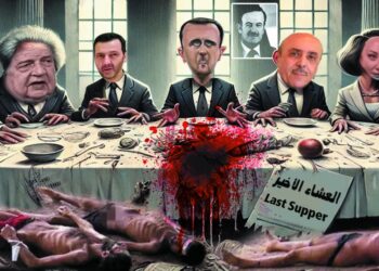 العشاء الأخير في دمشق وقربان دم السوريين المقدس