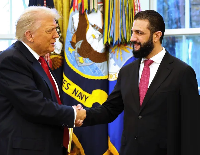 ترامب والشرع .. العلّة تدور مع المعلول