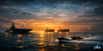 ملحمةالتصعيد العسكري: أزمة أزمة المواجهة الكبرى بين إيران والولايات المتحدة 2026 وحشود عسكرية في الشرق الأوسط
