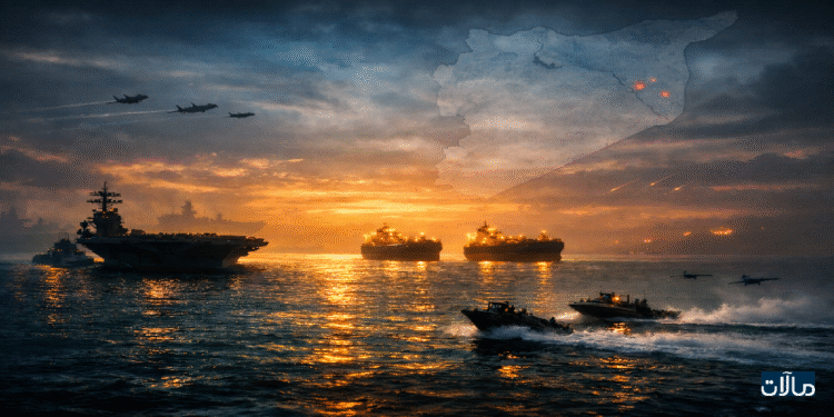 ملحمةالتصعيد العسكري: أزمة أزمة المواجهة الكبرى بين إيران والولايات المتحدة 2026 وحشود عسكرية في الشرق الأوسط