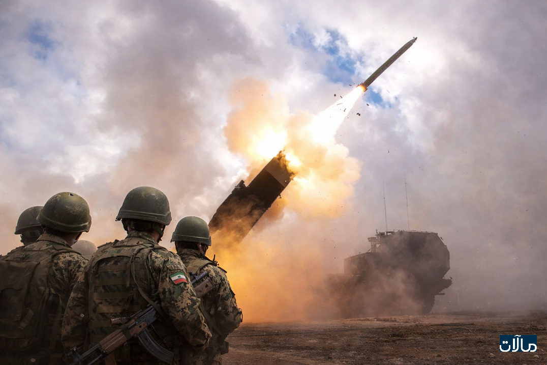 اطلاق صواريخ إيرانية بإتجاه إسرائيل