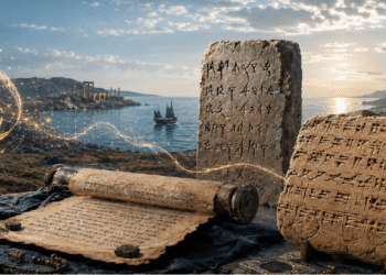رحلة الأبجدية من الألواح الأوغاريتية والنقوش الفينيقية والآرامية إلى الحرف العربي في العصر الرقمي.