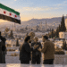 سوريون يناقشون مستقبل الدولة تحت العلم السوري الجديد بعد التحرير